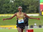 Mo Farah winning the 2 miles, 2012 Samsung Diamond League, Birmingham.